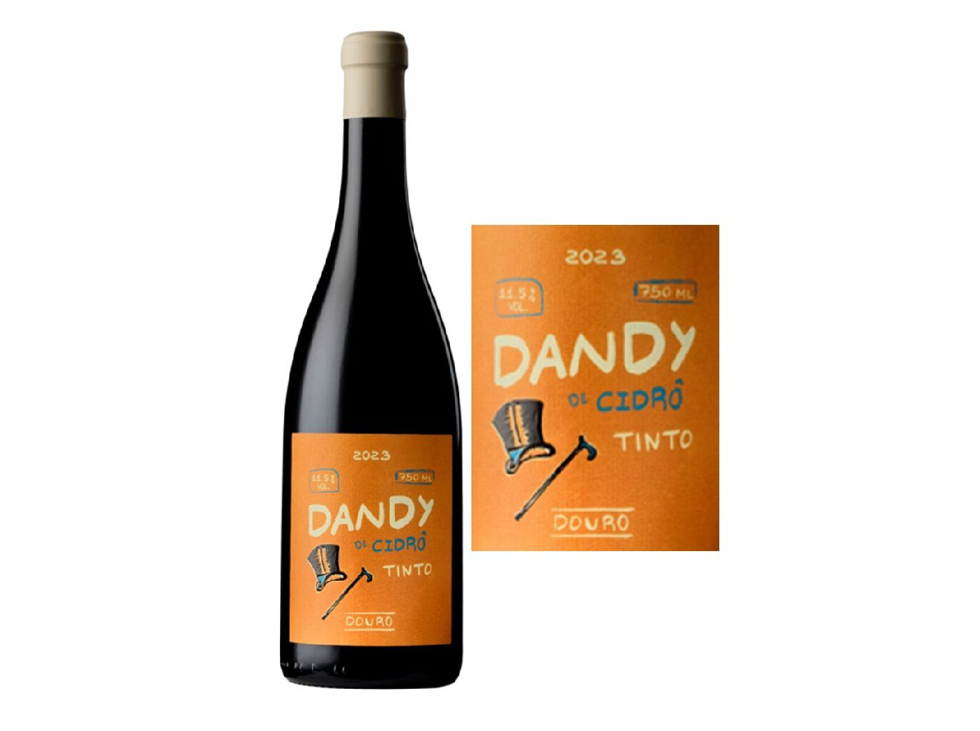 VINHO TINTO DANDY DE CIDR&Ocirc; DOURO 0.75L image number 0