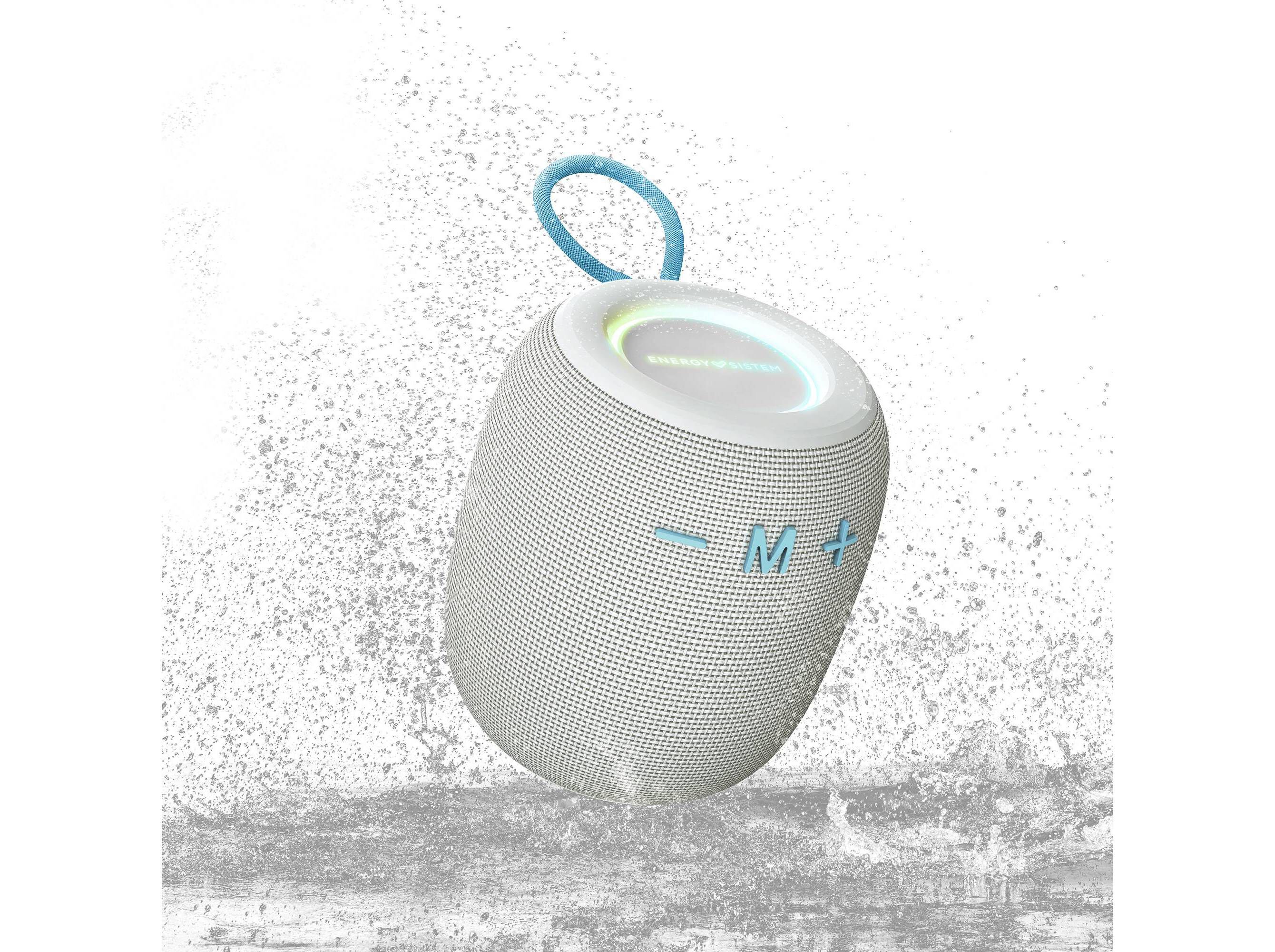 COLUNA PORT&Aacute;TIL ENERGY SISTEM CLOUD SUNRISE BT BRANCO 10W