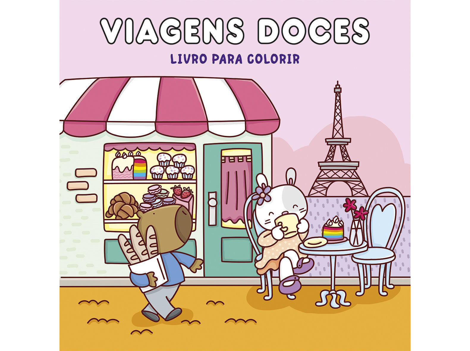 LIVRO - VIAGENS DOCES LIVRO PARA COLORIR image number 0