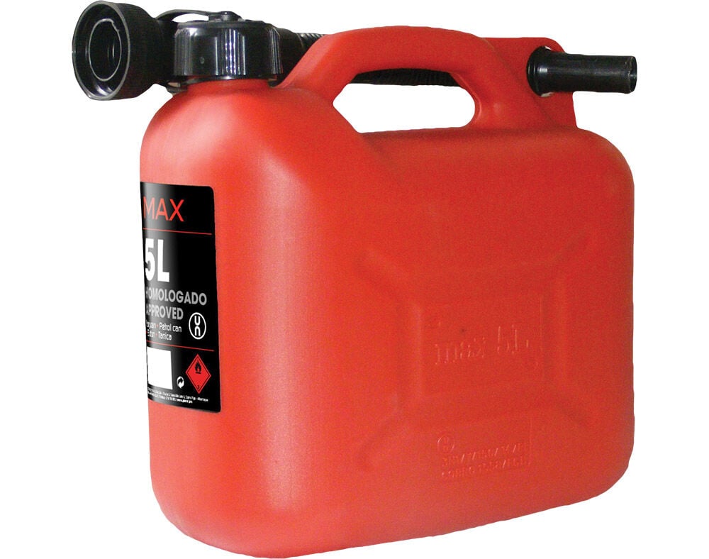 JERRICAN HOMOLOGADO MAX COMBUSTIVEL EMERG&Ecirc;NCIA 5L image number 0