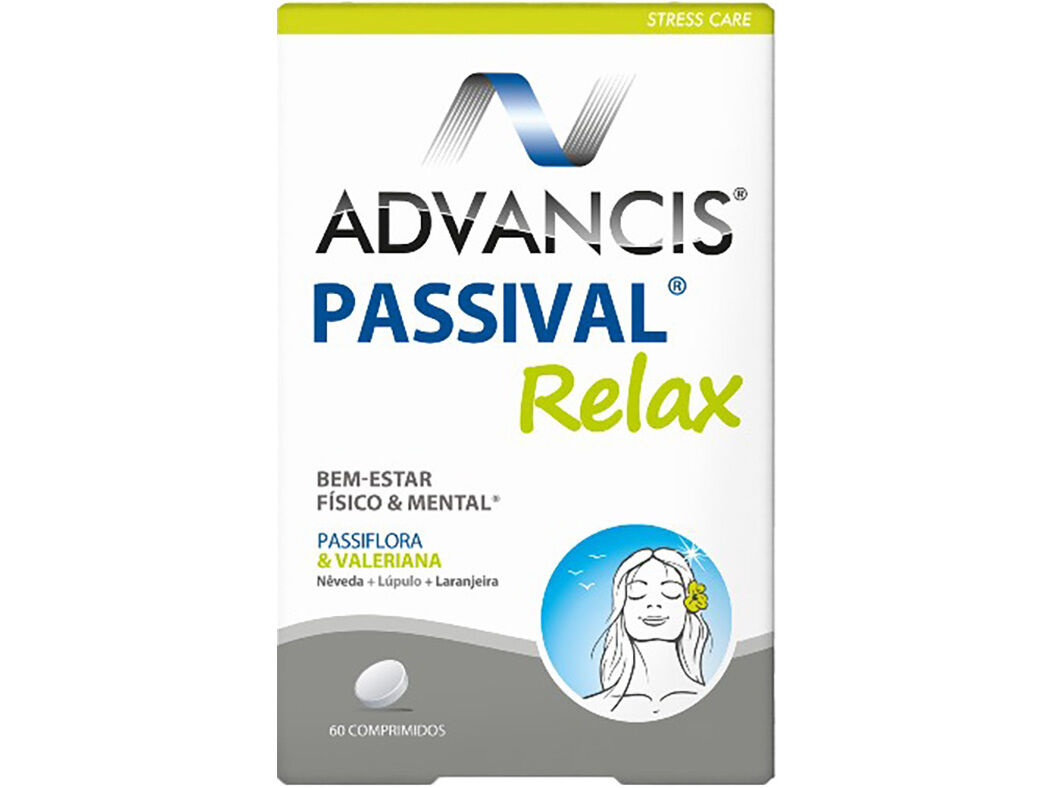 SUPLEMENTO ALIMENTAR ADVANCIS PASSIVAL RELAX 30 COMP image number 0