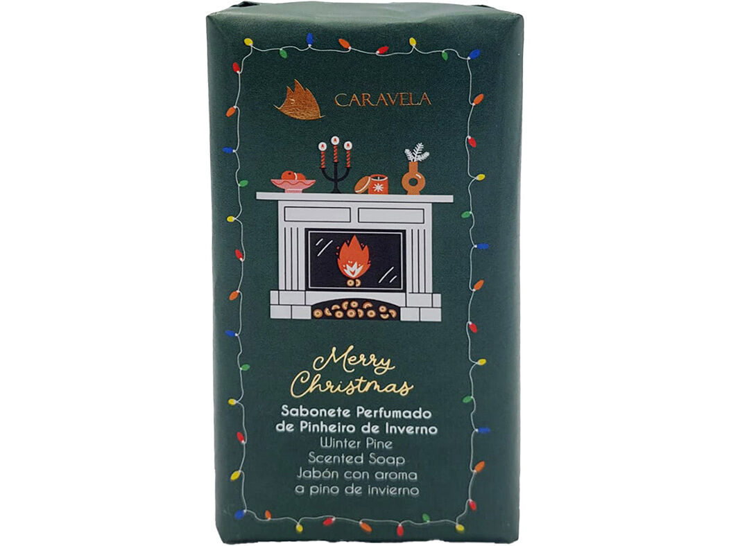 SABONETE ESS&Ecirc;NCIAS DE PORTUGAL NATAL WINTER PINE 200G