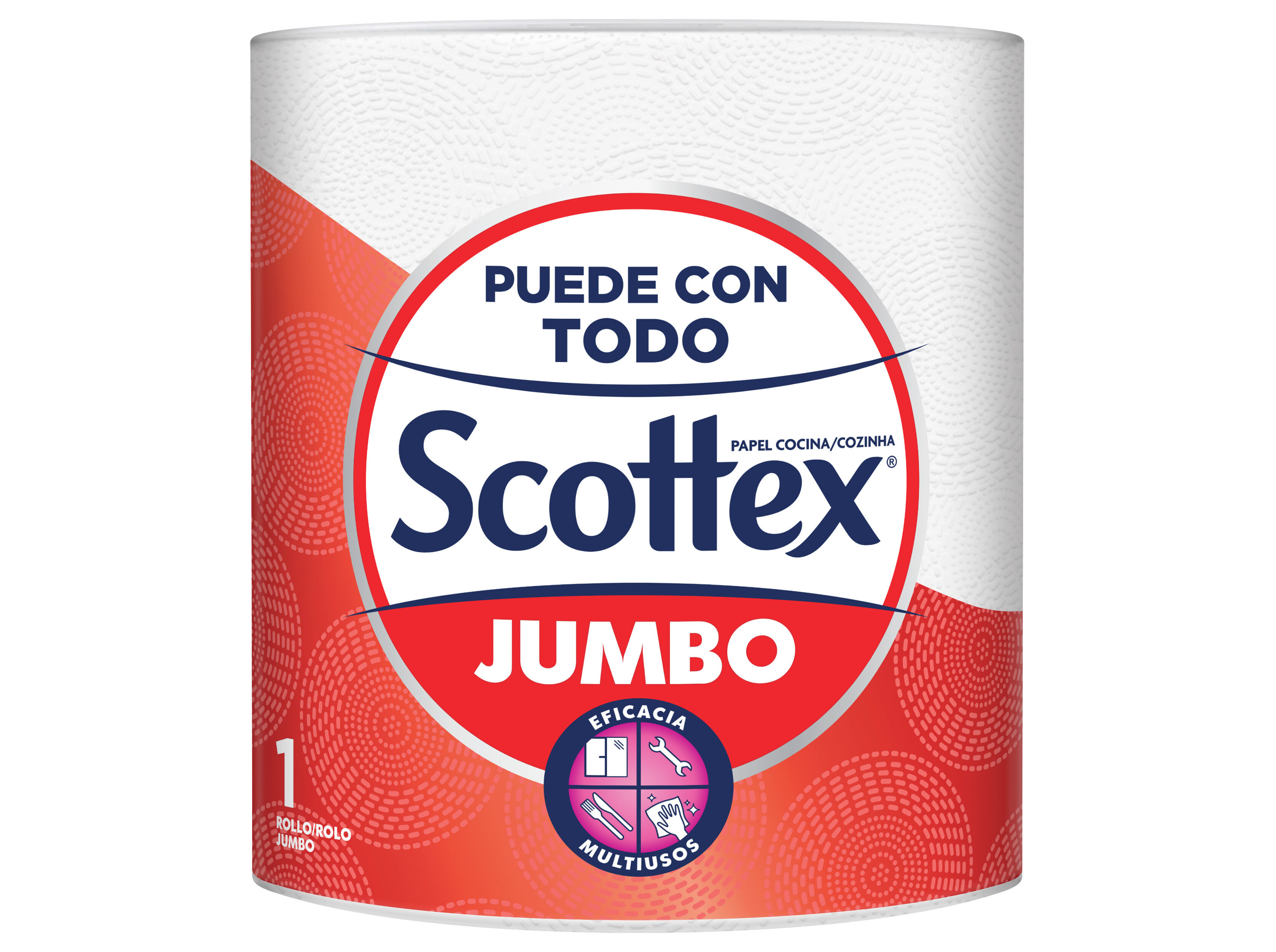 ROLO DE COZINHA SCOTTEX JUMBO 1 ROLO