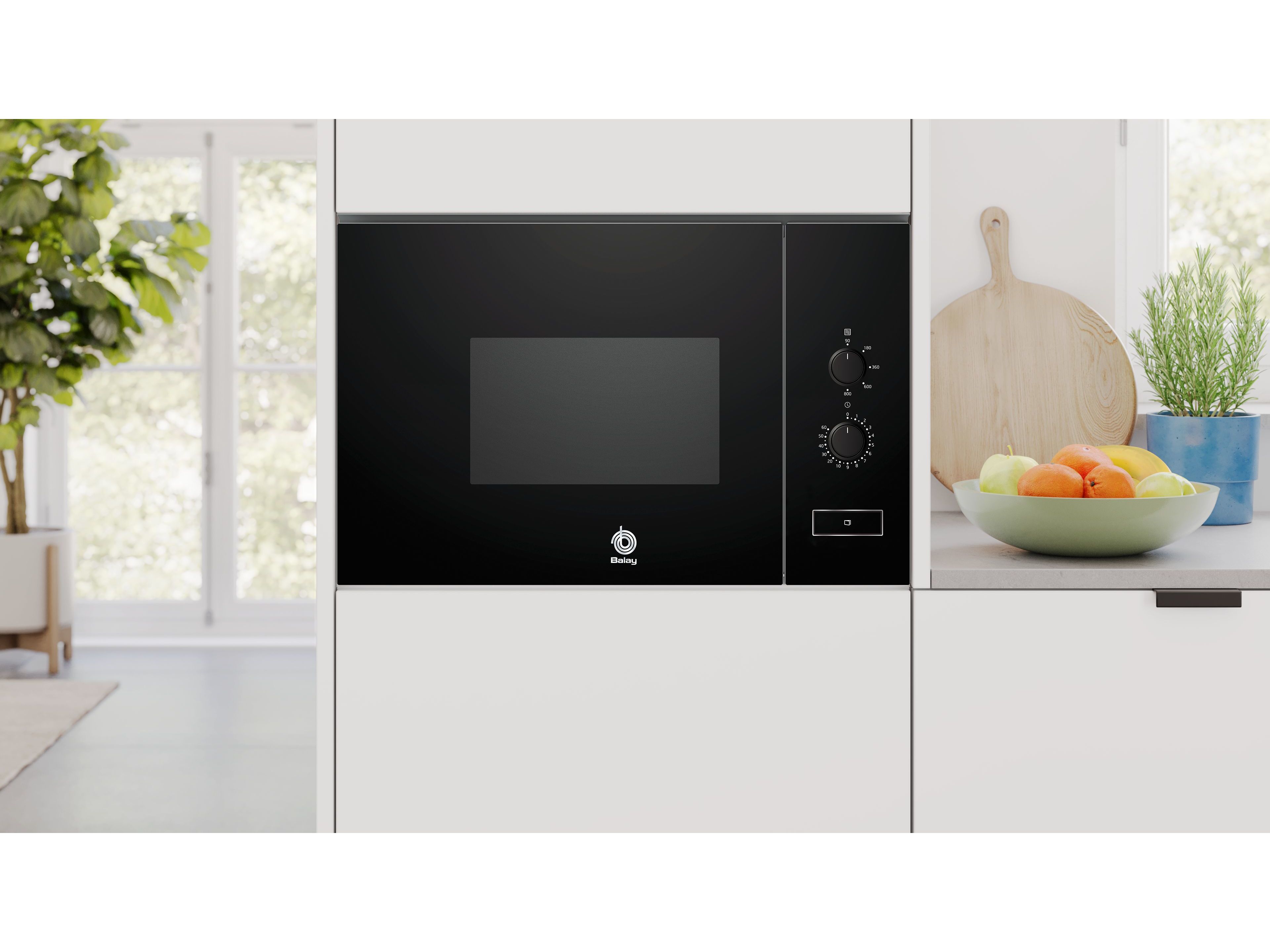MICRO ONDAS ENCASTRE BALAY 3CP5002N3 PRETO 20 L image number 1