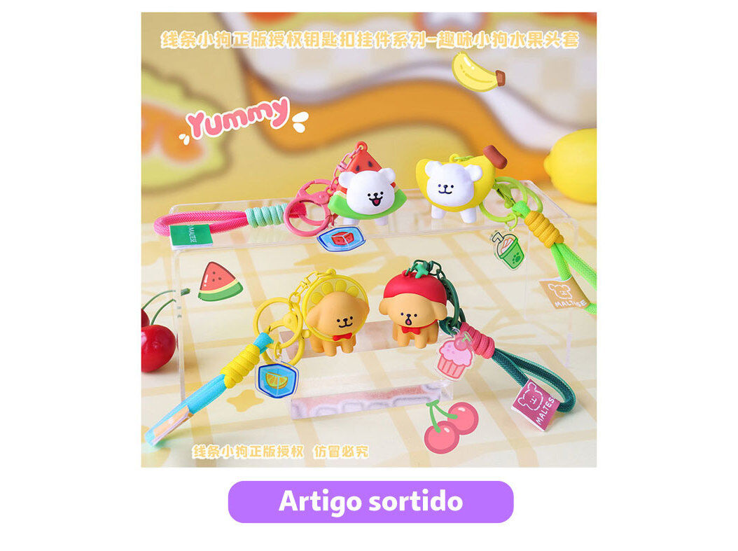 PORTA-CHAVES MALTESE FRUIT PARTY