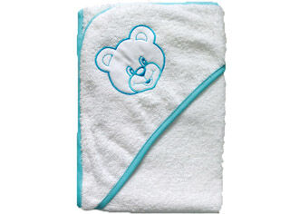 TOALHA DE BANHO J.M.DUARTE 70X70CM COM BORDADO E VIVO CORES SORTIDAS