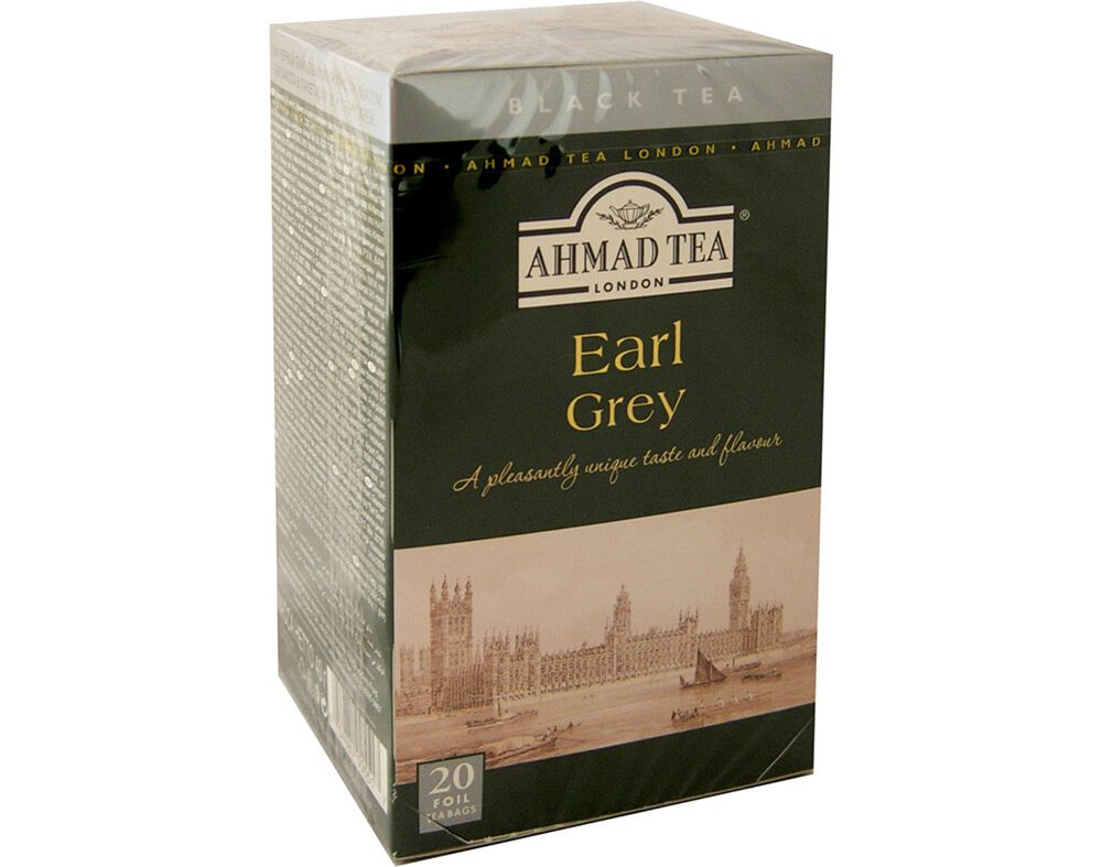 CH&Aacute; AHMAD EARL GREY 20 SAQUETAS