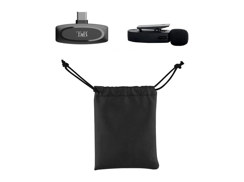 MICROFONE LAPELA TNB INLAPMICWL USB-C SEM FIOS image number 2