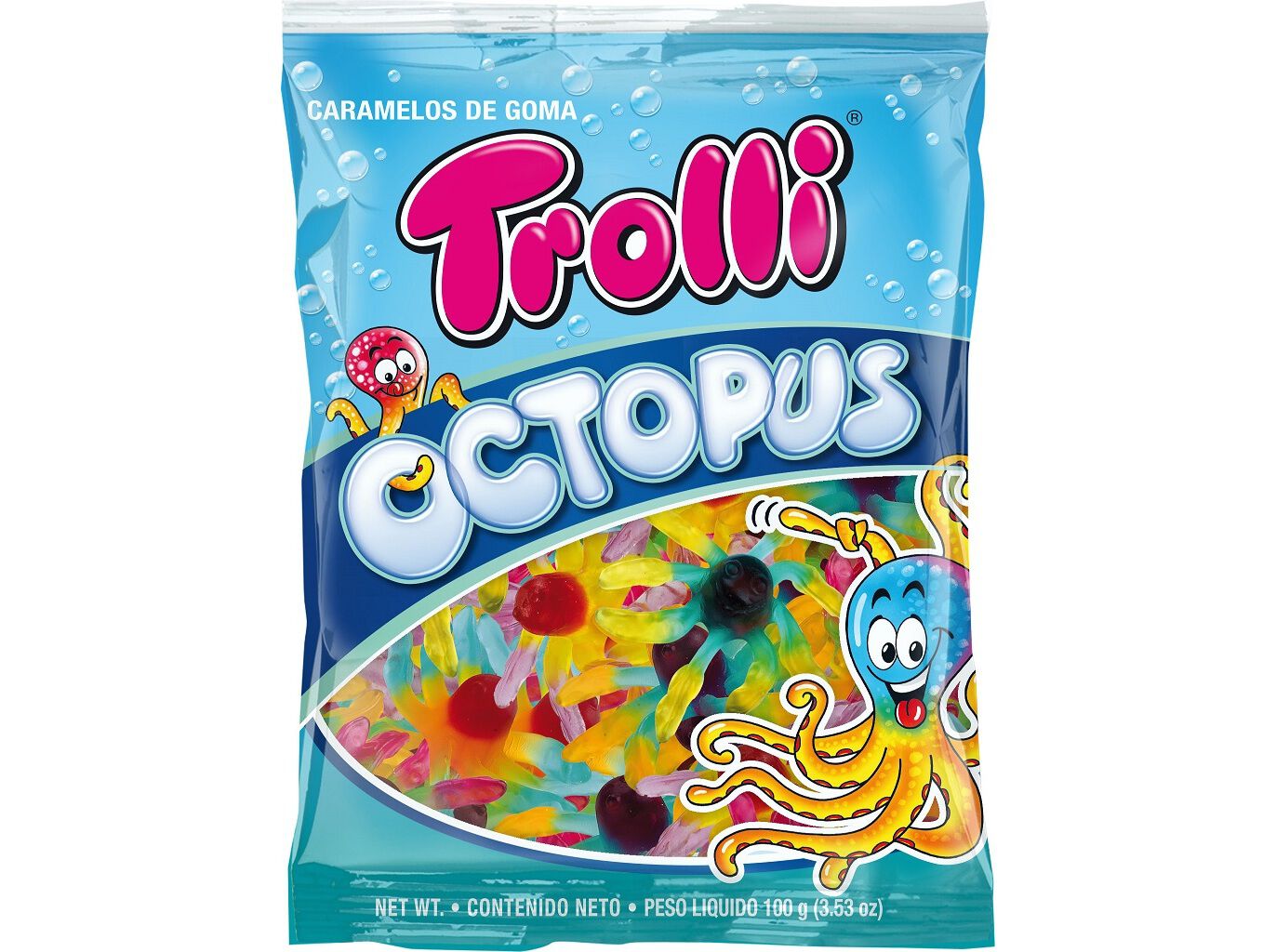 GOMAS TROLLI OCTOPUS 100 G
