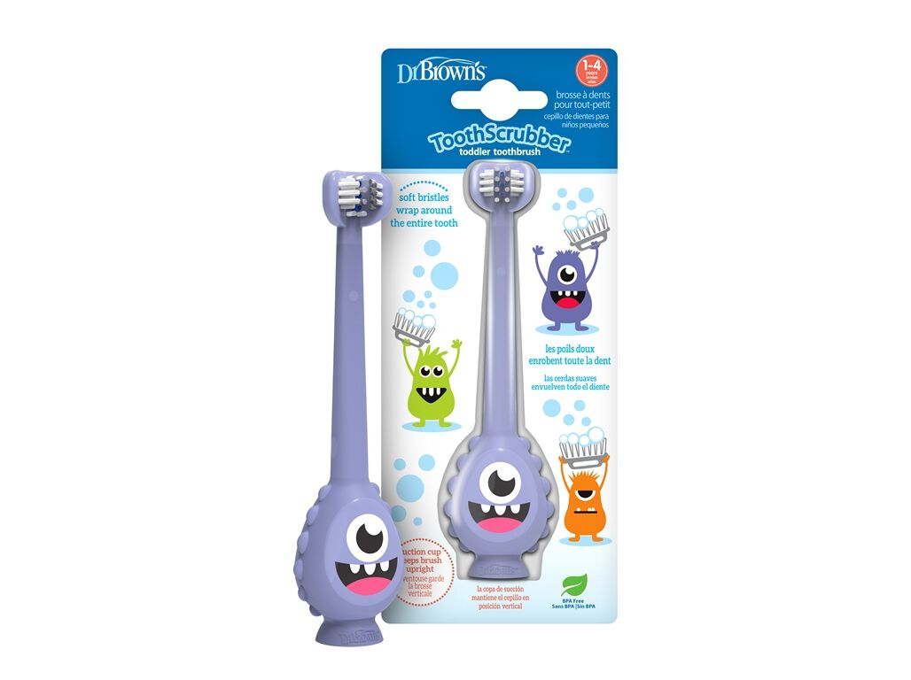 ESCOVA DENTES DR. BROWN'S TRIPLA ROXO 1-4A 1UN image number 0