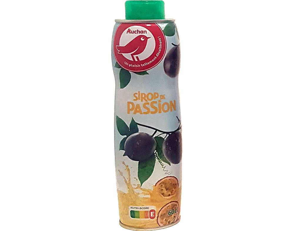 CONCENTRADO AUCHAN MARACUJ&Aacute; 0.60L