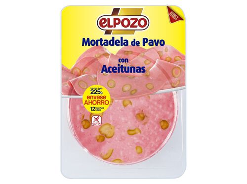 MORTADELA PERU AZEITONAS ELPOZO 225G