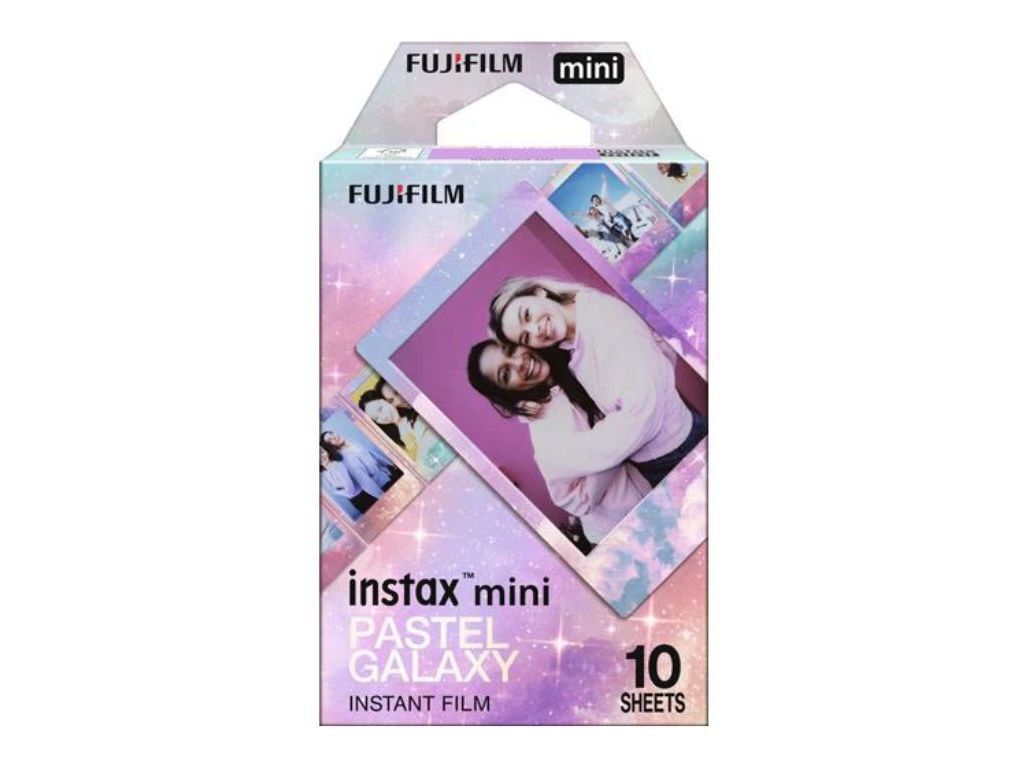 RECARGA FUJIFILM INSTAX MINI PASTEL GALAXY 10 FOLHAS
