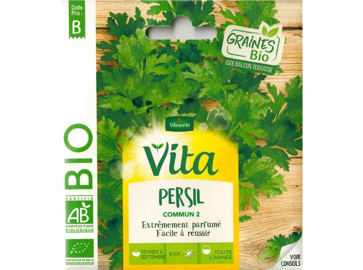 SEMENTES HORTICOLAS VITA BIO SALSA image number 1