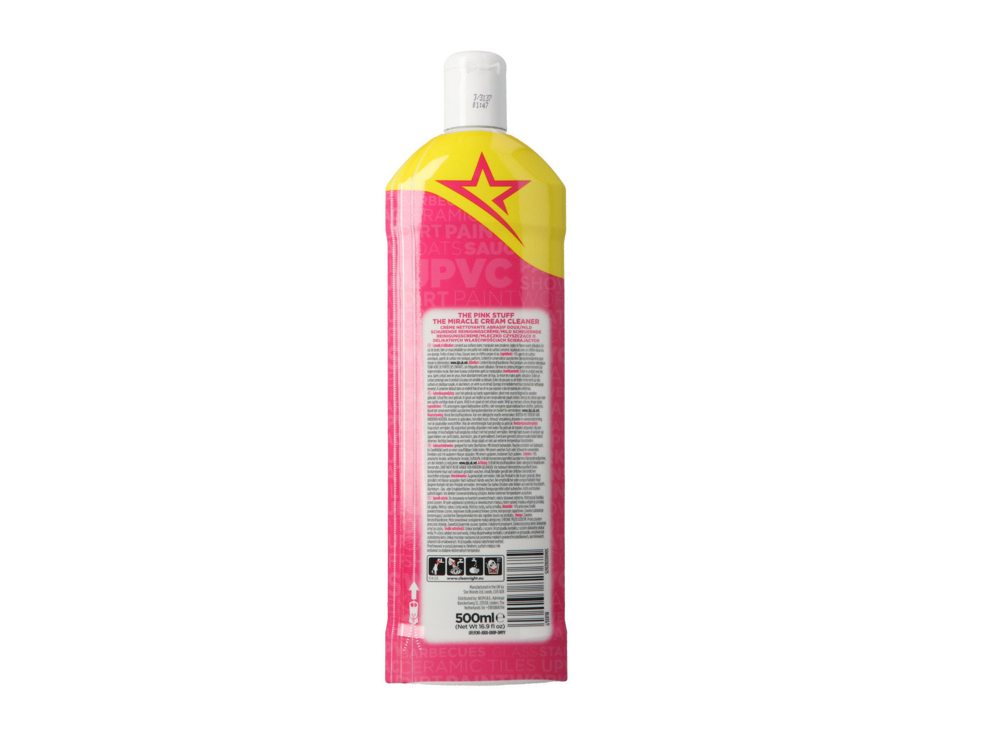CREME PINK STUFF LIMPEZA 500 ML image number 1
