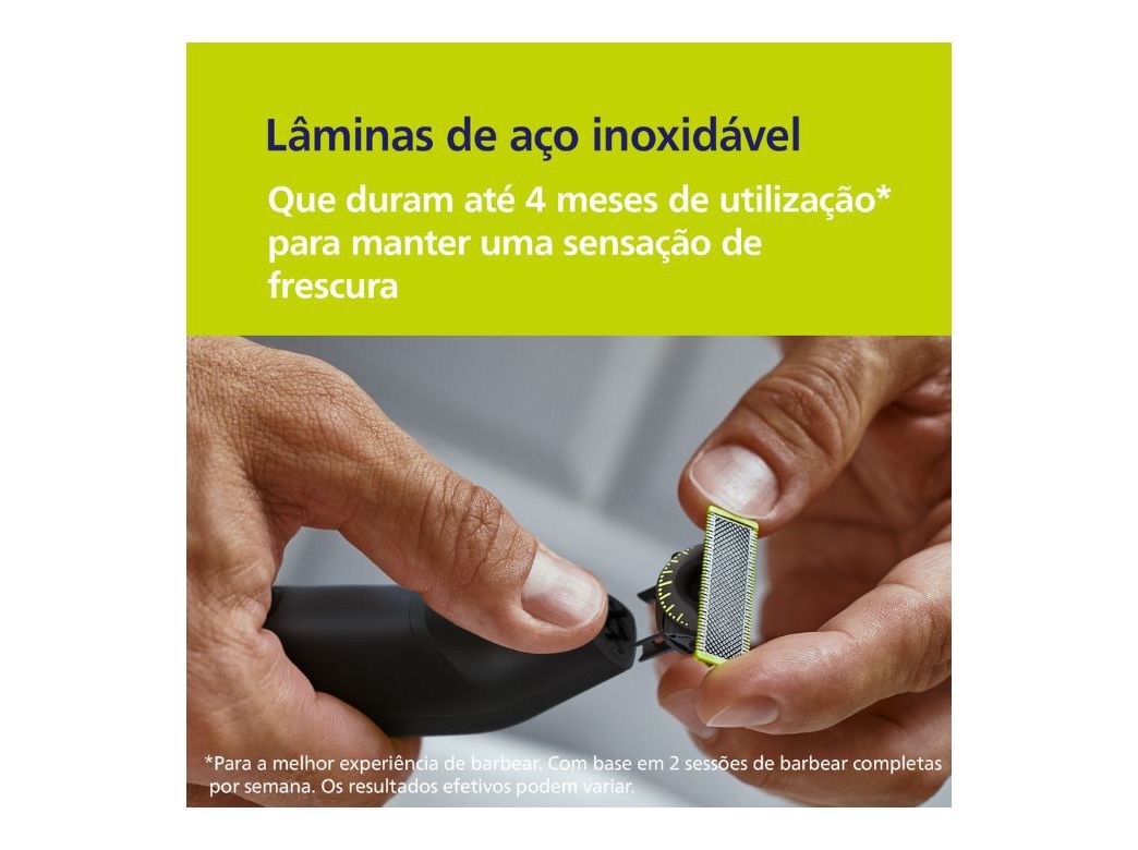 APARADOR MULTIFUN&Ccedil;&Otilde;ES PHILIPS QP6542/19 ONE BLADE PRO image number 6