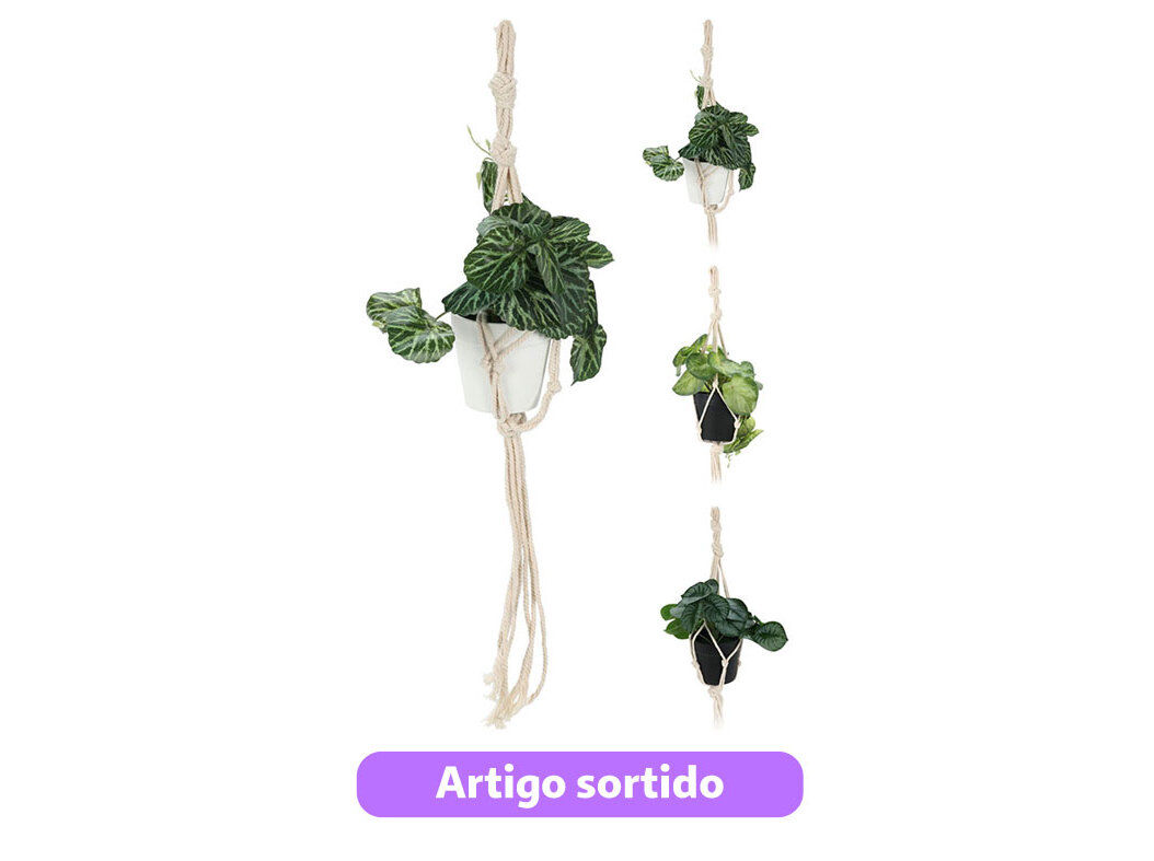 PLANTA ARTIFICIAL 20CM MODELOS SORTIDOS