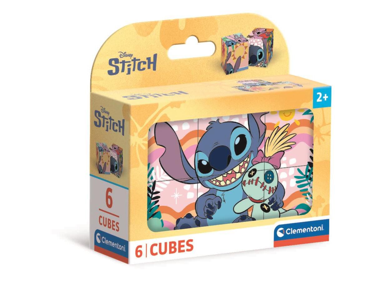 CUBOS STITCH CLEMENTONI 6 PE&Ccedil;AS