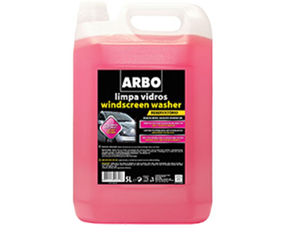 LIMPA VIDROS ARBO ROSA 5L