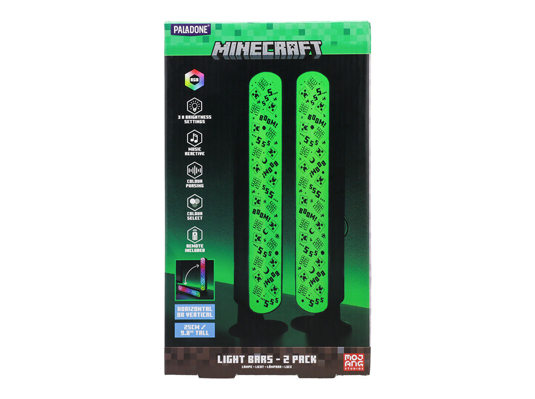 SET 2 BARRAS LUZ MINECRAFT image number 1