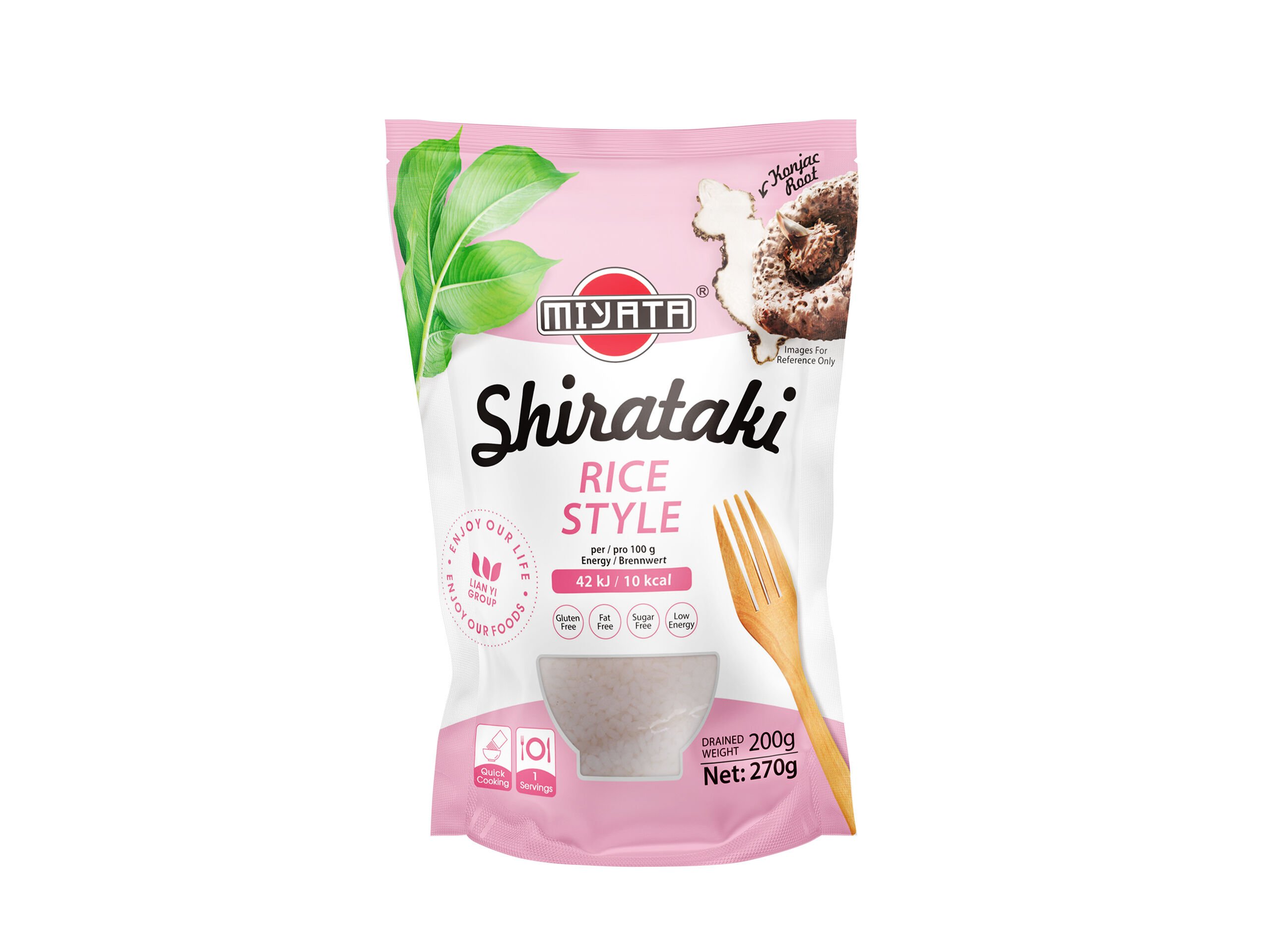 SHIRATAKI ARROZ MIYATA 270G image number 1
