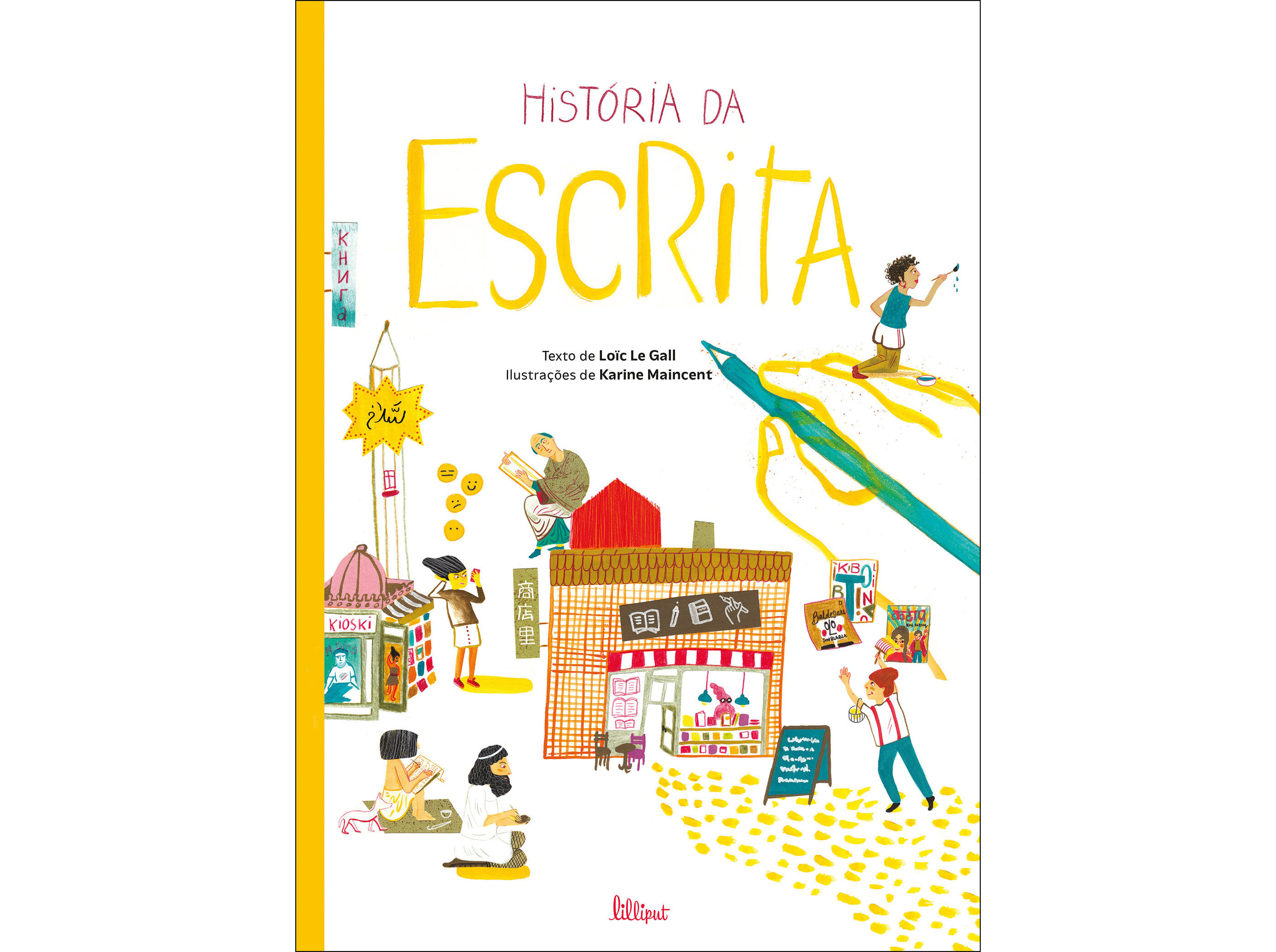 LIVRO HIST&Oacute;RIA DA ESCRITA DE L&Ouml;IC LE GALL image number 0