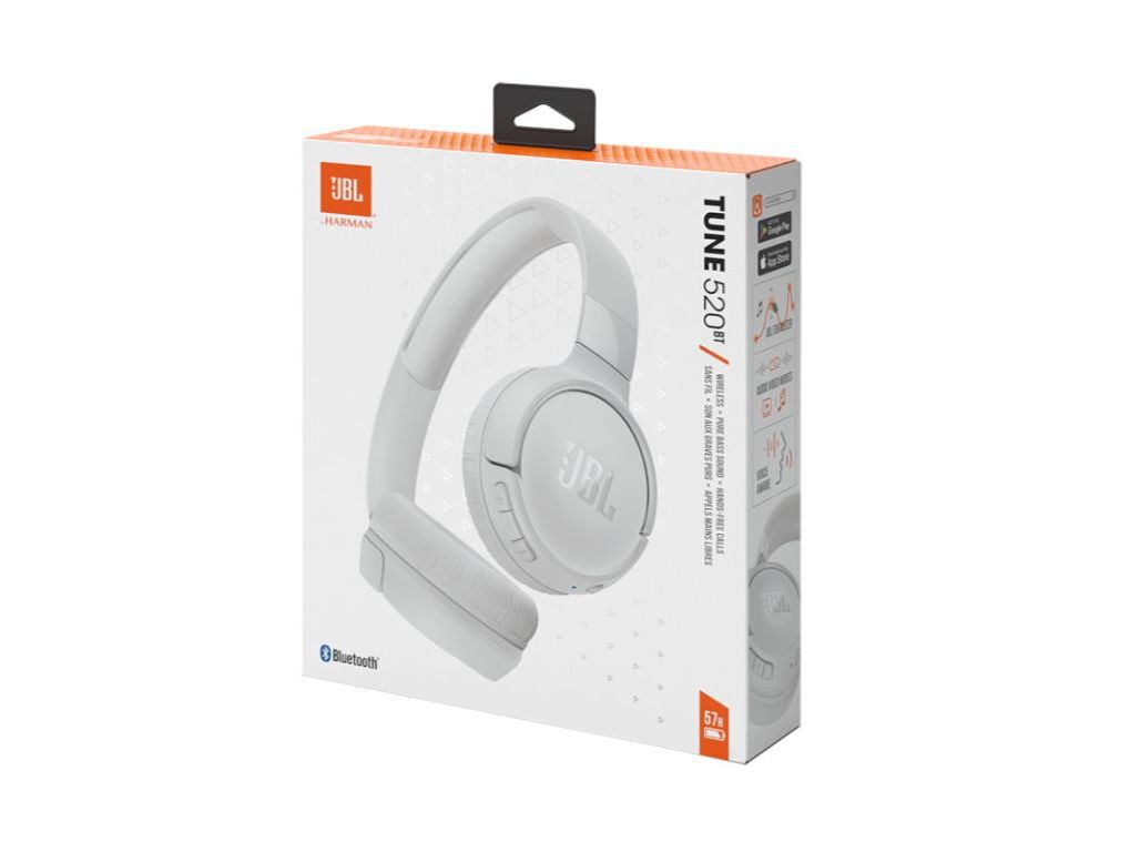 AUSCULTADORES SEM FIO JBL T 520 BT BRANCO image number 9