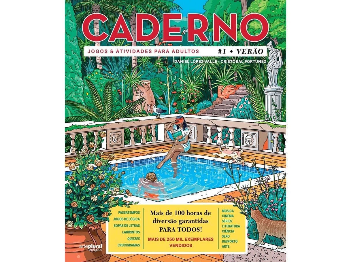 LIVRO CADERNO #1 - VER&Atilde;O DE DANIEL L&Oacute;PEZ VALLE image number 0