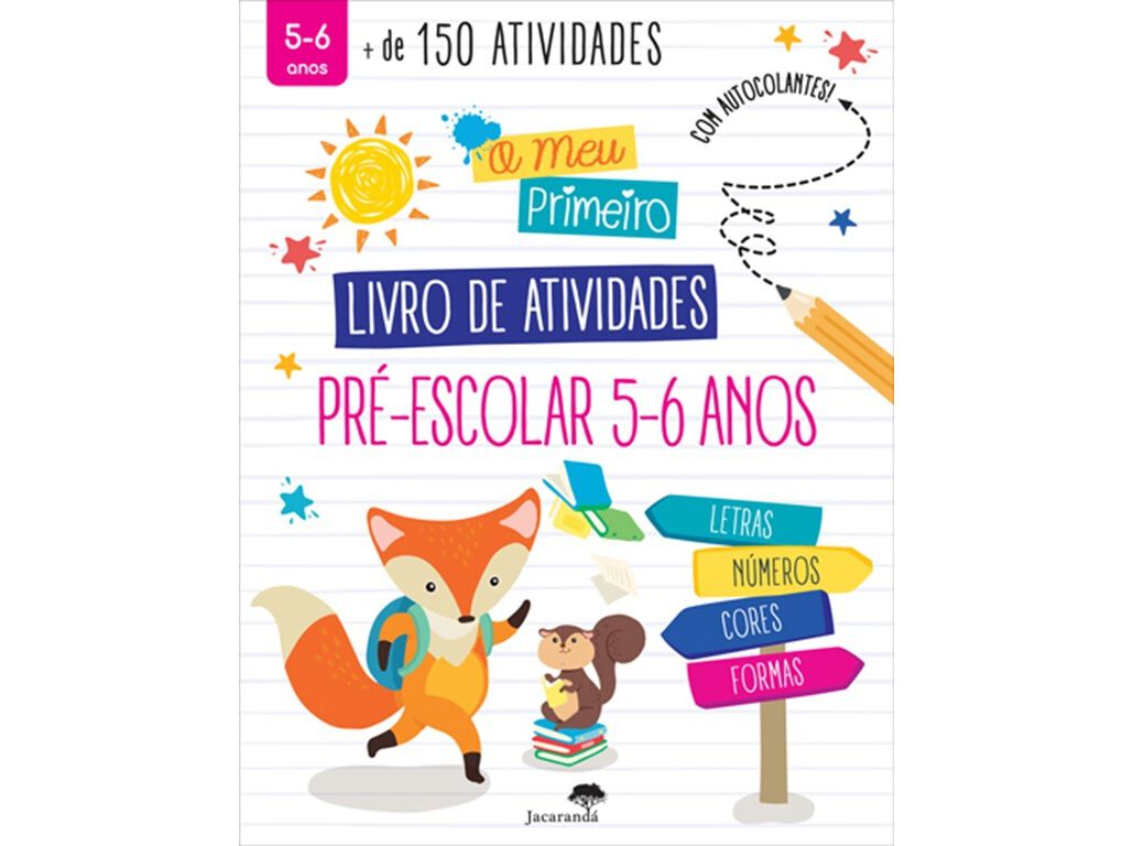 LIVRO O MEU PRIMEIRO LIVRO DE ATIVIDADES PR&Eacute;-ESCOLAR 5/6 ANOS DE AAVV image number 0