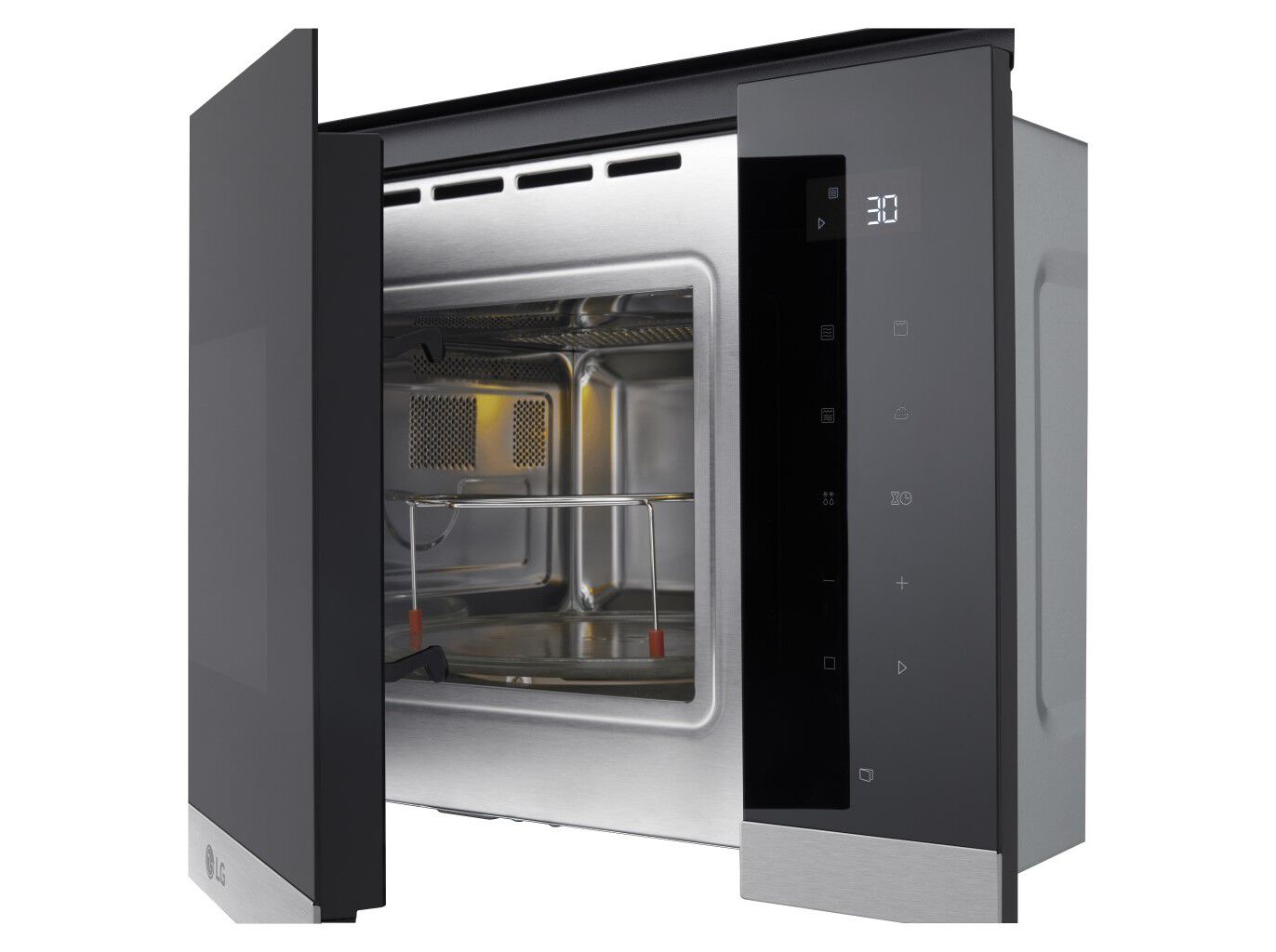 MICRO-ONDAS ENCASTRE LG MG7Z2593D INOX 25LT image number 3