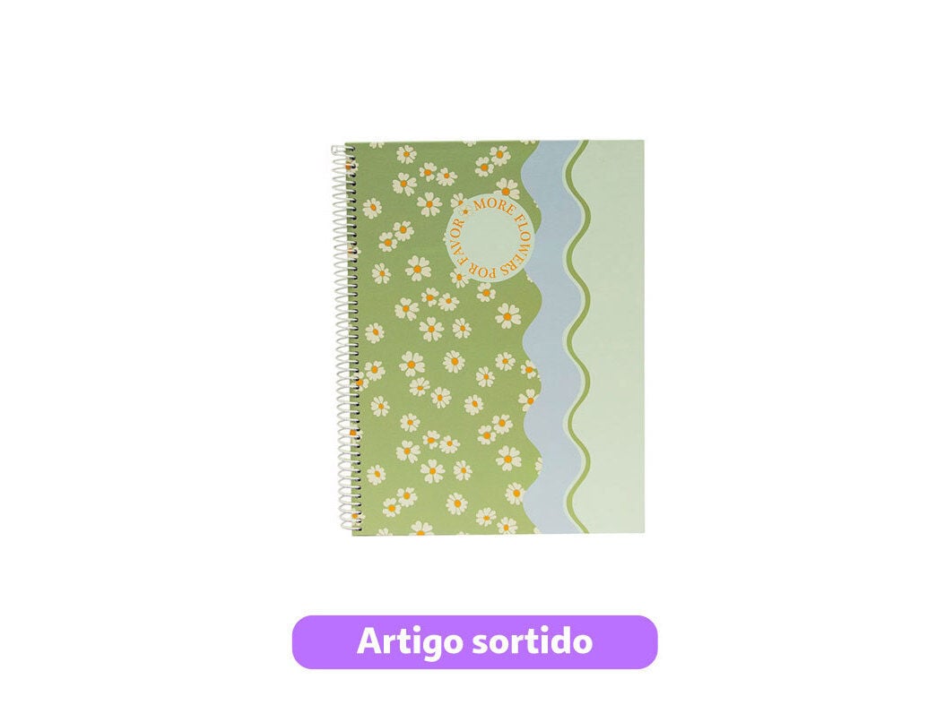 CADERNO ESPIRAL A4 PAUTADO ANCOR 13X23.1X29.5CM MODELOS SORTIDOS image number 1
