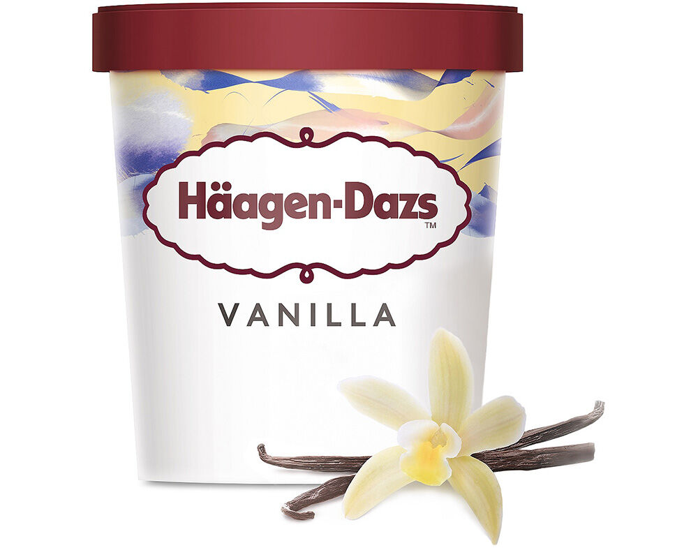 GELADO H&Auml;AGEN-DAZS BAUNILHA 460ML