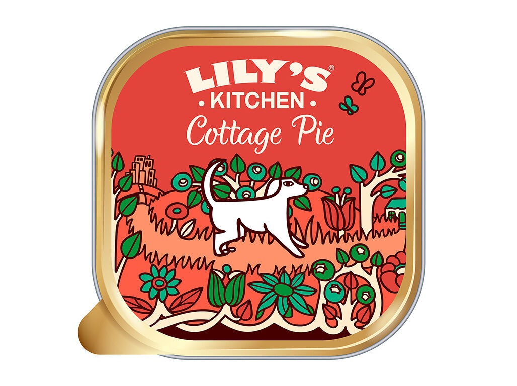 COMIDA H&Uacute;MIDA PARA C&Atilde;O LILY'S KITCHEN VACA 150G