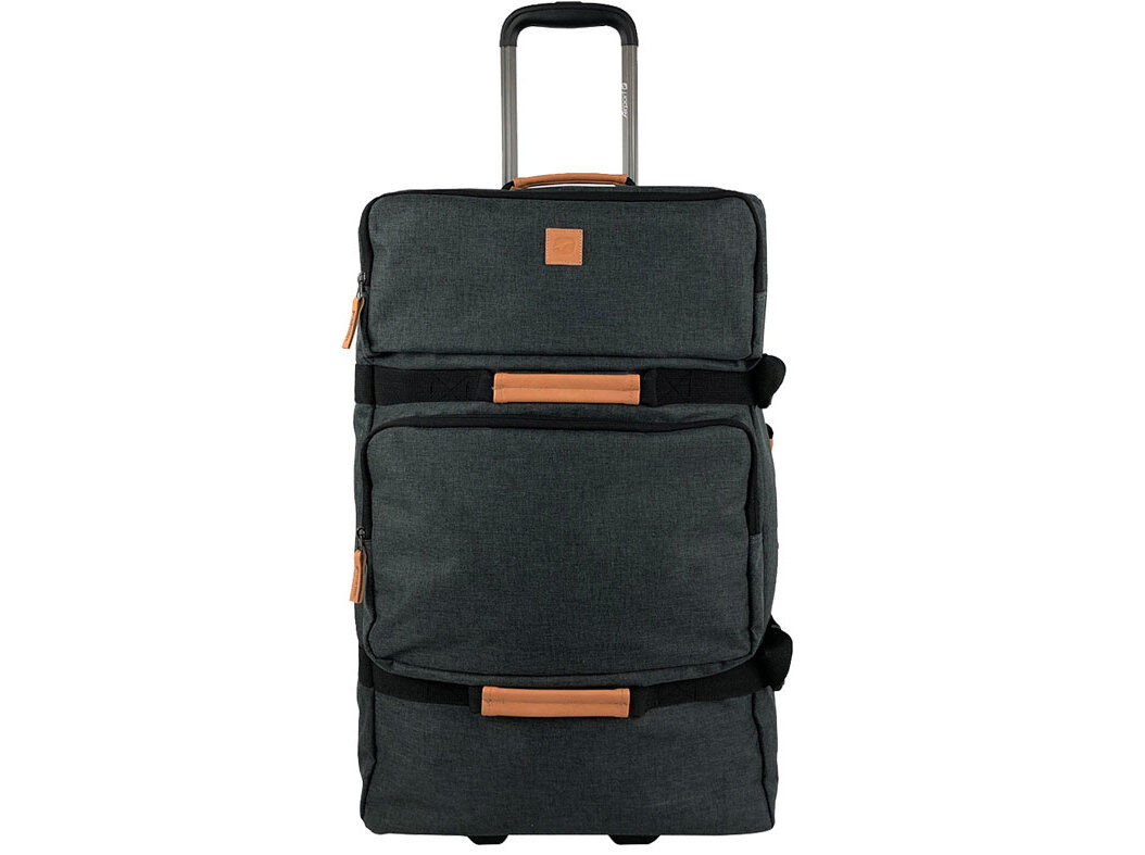 SACO DE VIAGEM GRANDE AIRPORT CINZENTO ESCURO 2 RODAS 75X38X37CM