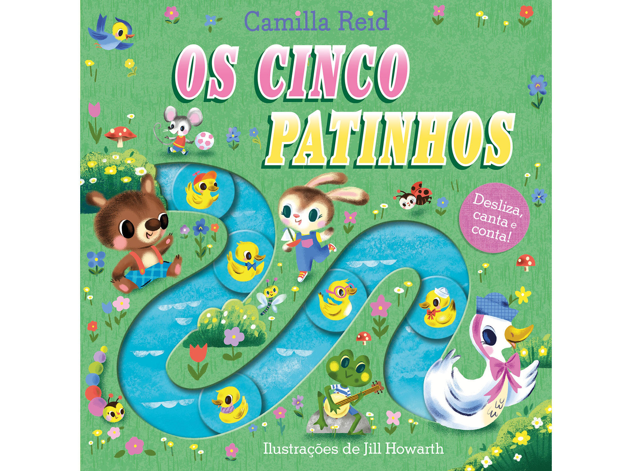 LIVRO OS CINCO PATINHOS DE CAMILLA REID image number 0
