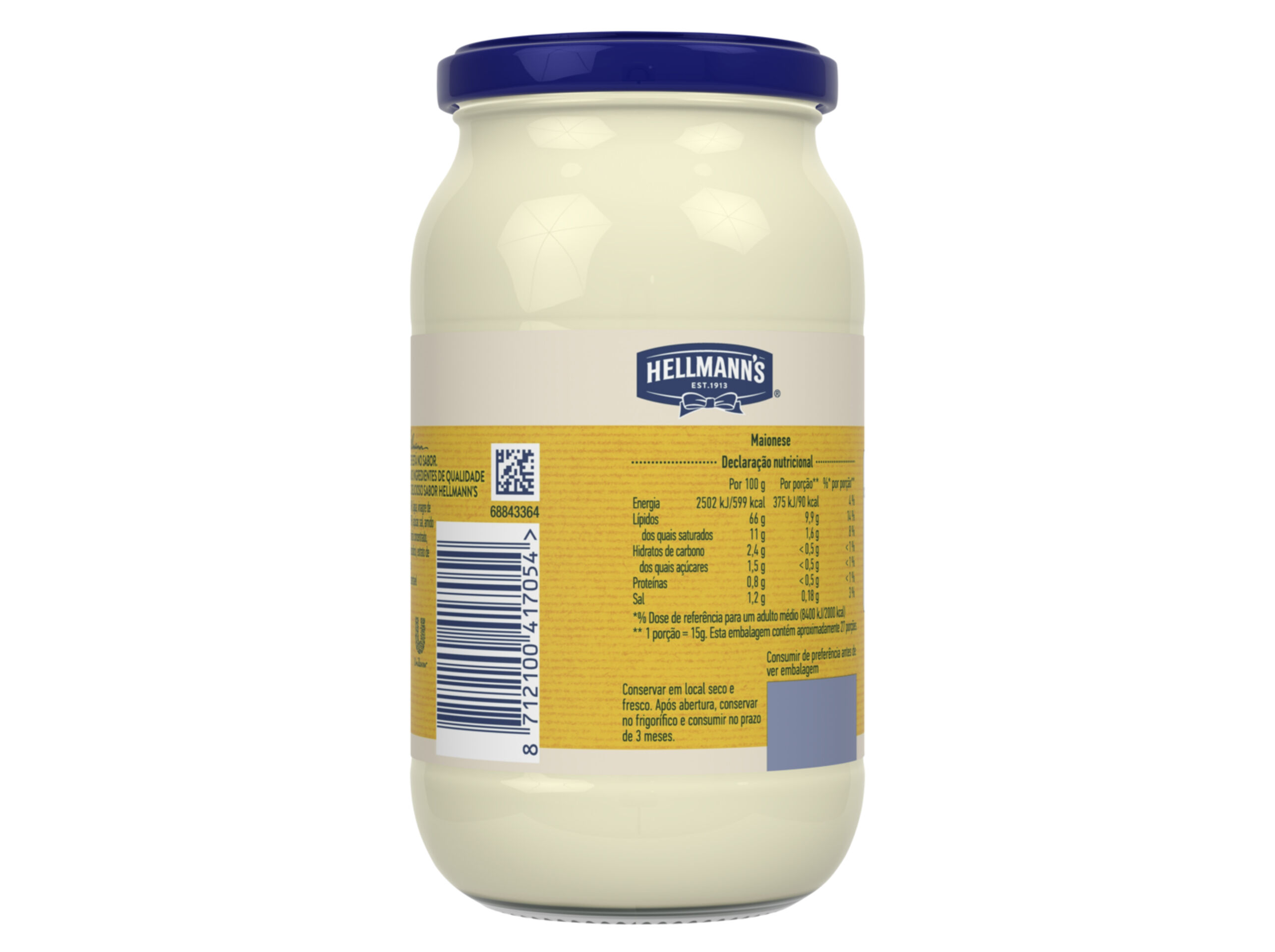 MAIONESE HELLMANN'S 416G image number 1