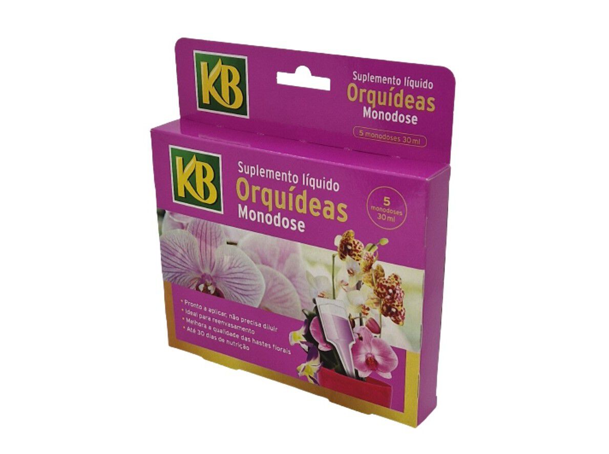 ADUBO LIQUIDO KB ORQUIDEAS MONODOSE