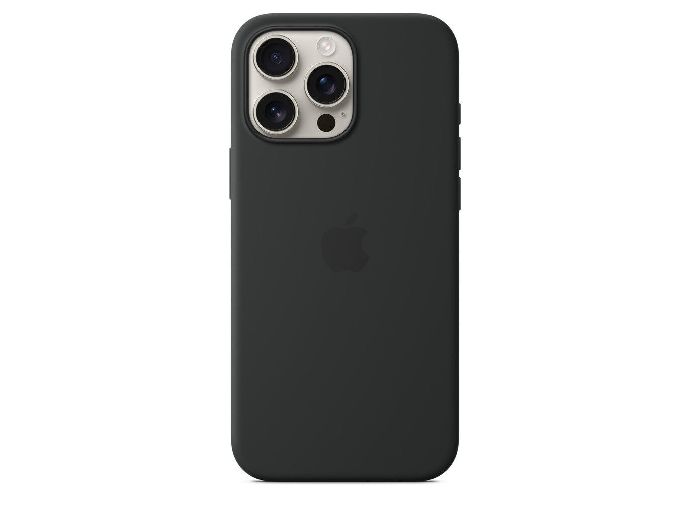 CAPA SILICONE PRETO APPLE MYYT3ZM/A IPHONE 16 PRO MAX image number 1