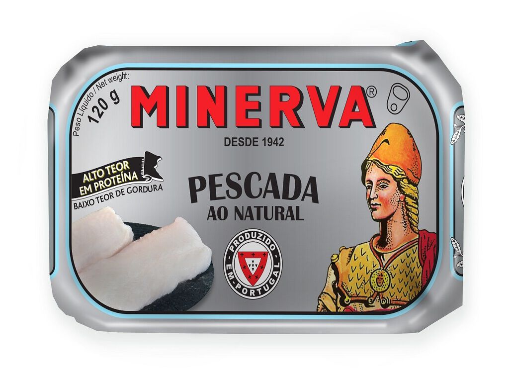 PESCADA MINERVA AO NATURAL 120G image number 0