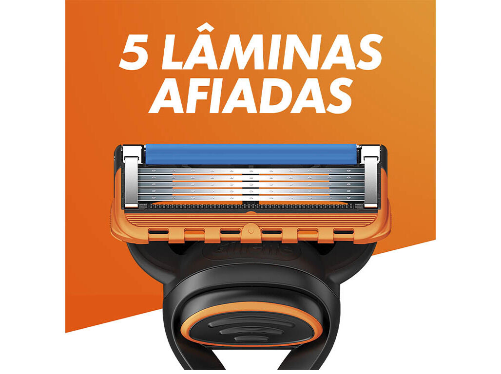 RECARGA DE L&Acirc;MINAS FUSION5 POWER GILLETTE 4 UN image number 3