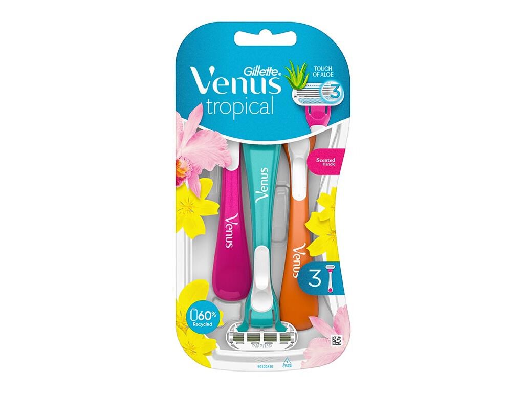 DESCART&Aacute;VEIS GILLETE VENUS TROPICAL 3UN image number 0