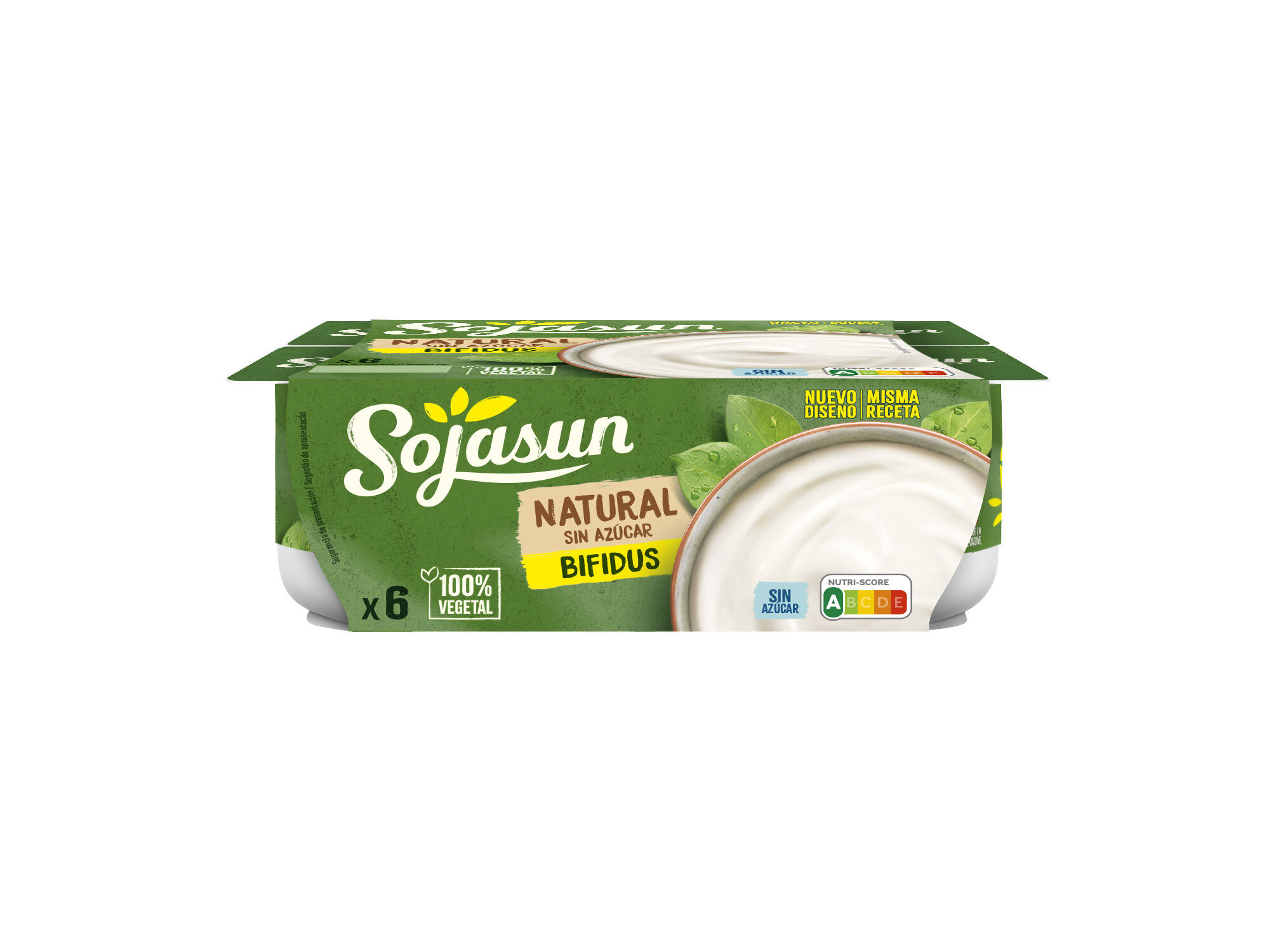 SOJAGURTE SOJASUN NATURAL 6X100G