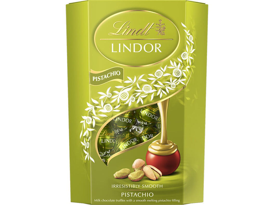 BOMBONS LINDT LINDOR CORNET PISTACHIO 200G