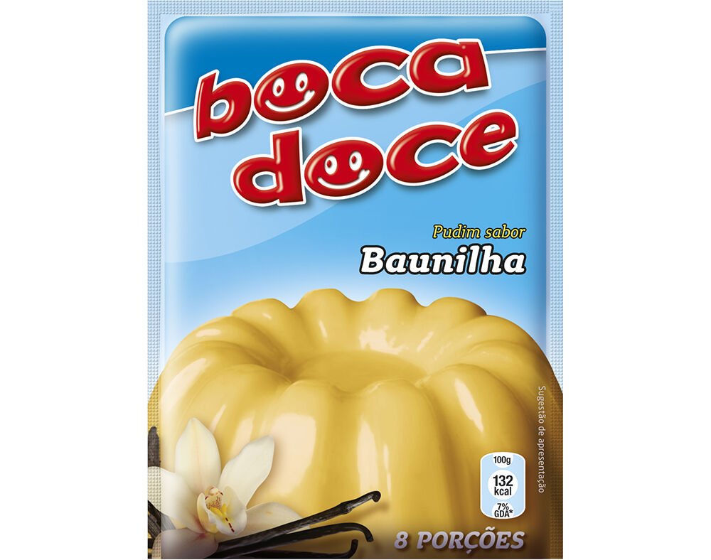 PUDIM BOCA DOCE BAUNILHA 22G