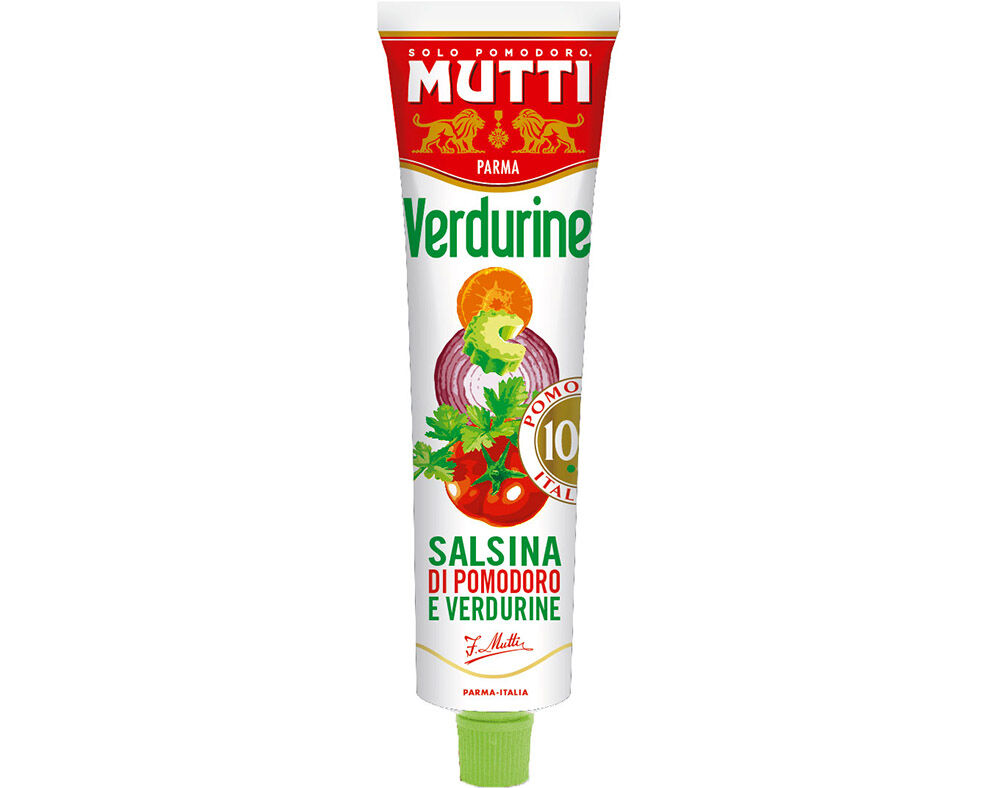 TOMATE MUTTI C/ LEGUMES FRESCOS 130G image number 0