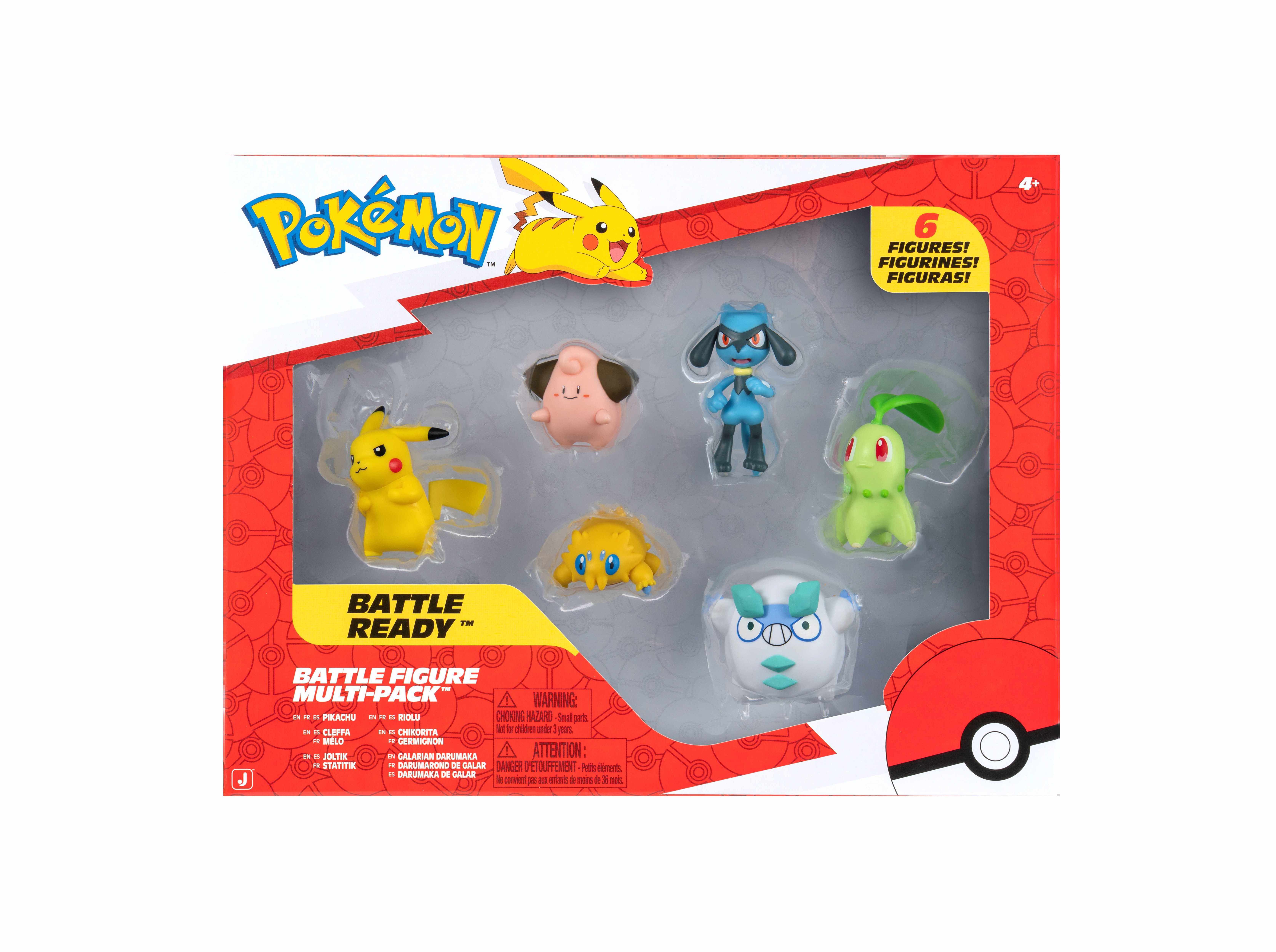 PACK 6 FIGURAS POKEMON image number 0