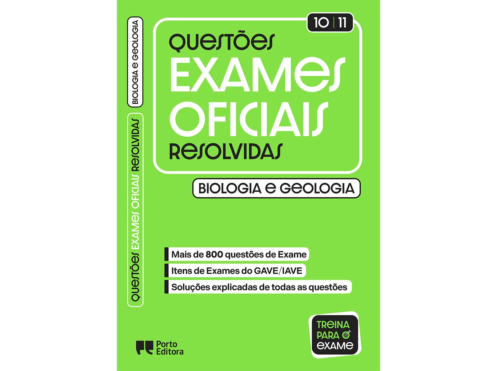 LIVRO QUEST&Otilde;ES EXAMES OFICIAIS RESOLVIDAS - BIOLOGIA E GEOLOGIA 10&ordm; E 11&ordm; ANOS image number 0