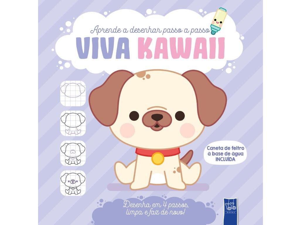 LIVRO VIVA KAWAII ROXO - C&Atilde;O image number 0