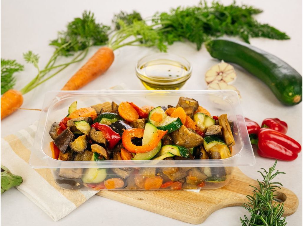 LEGUMES ASSADOS COM TOMILHO E ALECRIM SABORES AUCHAN 600 G image number 2