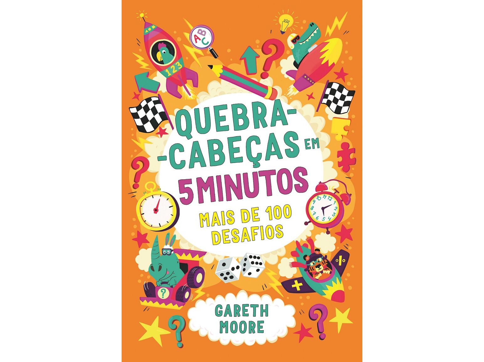LIVRO QUEBRA-CABE&Ccedil;AS EM 5 MN DR. GARETH MOORE image number 0